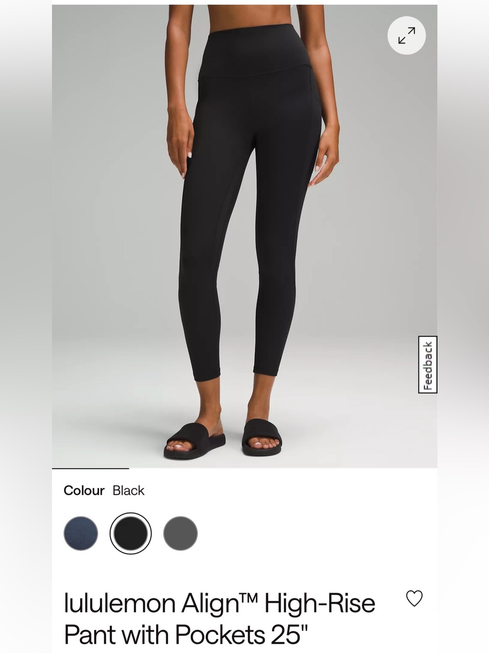 Lululemon Align HR Pant 25” *pockets